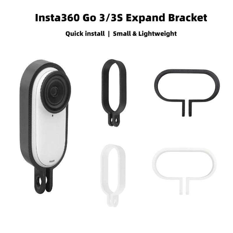 Protective Frame For Insta360 GO 3/GO 3S Expansion Bracket Vertical Horizontal Quick Release Case Mount Adapter Accessories