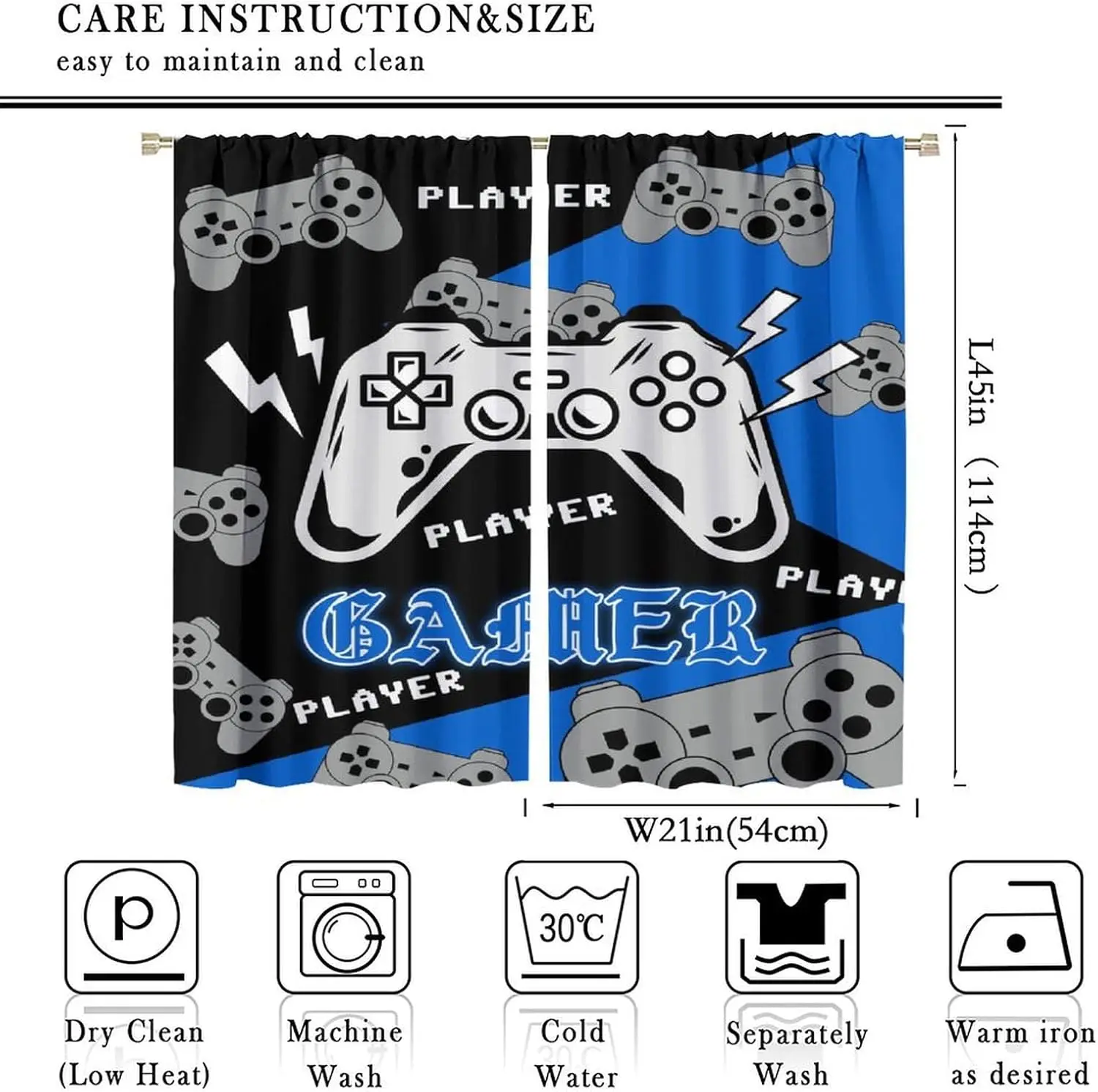 Oversize Gamer Gaming Tapestry Curtain Wall Hanging Polyester Decor Man Cave Room Player Video Game Gift For Boys Boy Room Decor