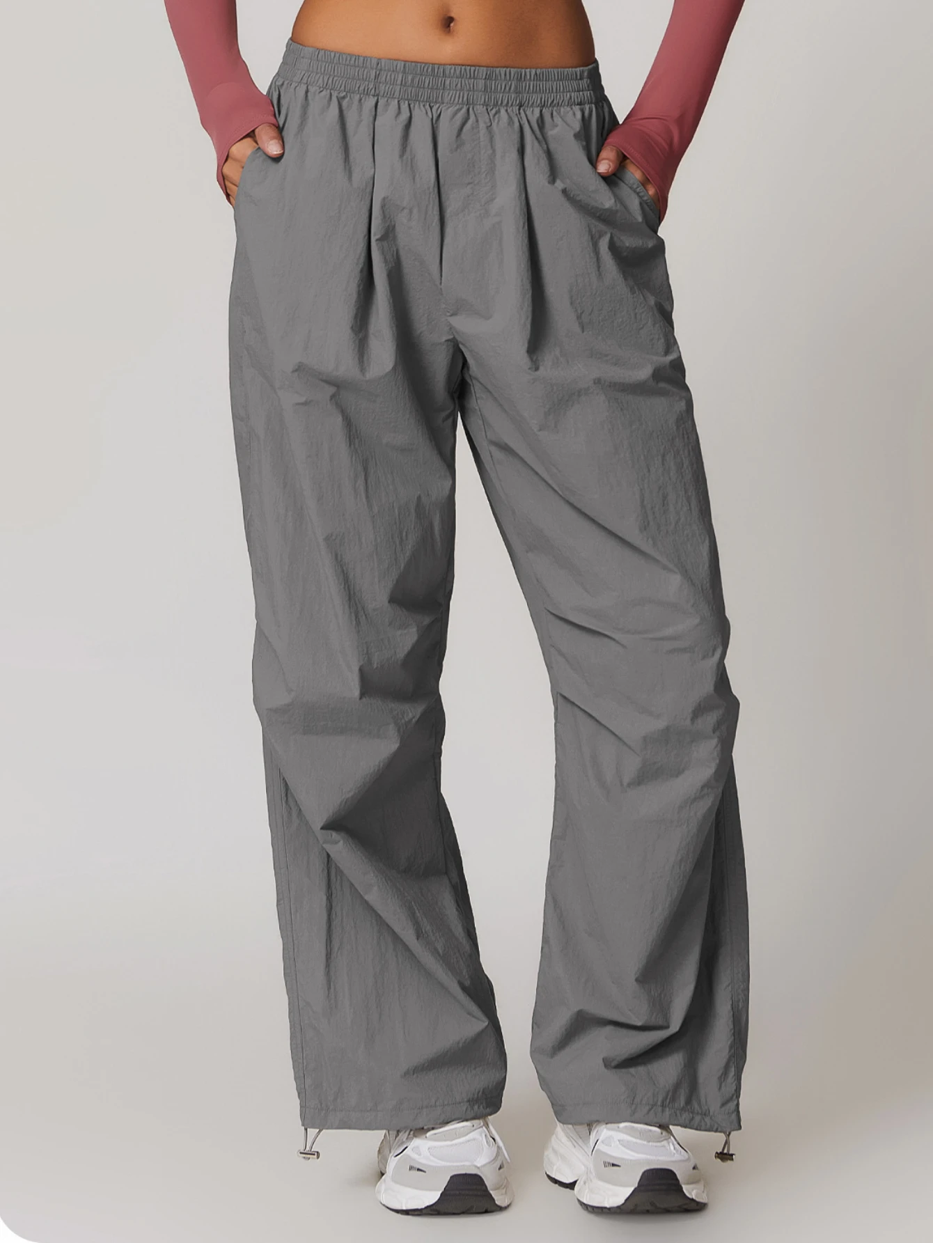 

Women's Yoga Breathable Lightweight Multi-pocket Sweatpants Joggers Casual Sports Running Fitness Cargo Pants