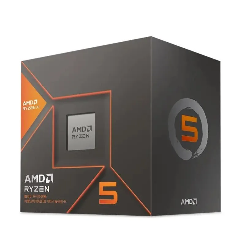 5 8600 g (R5) 6-Kern-12-Thread Integrierte NPU-Unterstützung Ai Boxed \Scrap CPU-Prozessor