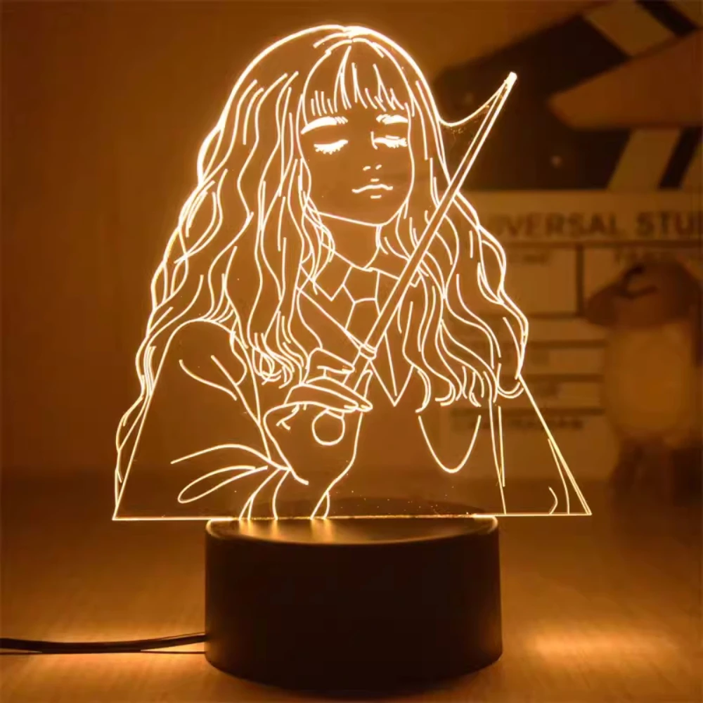 

3d Led Lamp Cute Boys Girls Led Night Light for Bedroom Decor Nightlight Birthday Gift Acrylic 3D Table Lamps 3/7/16 Colors