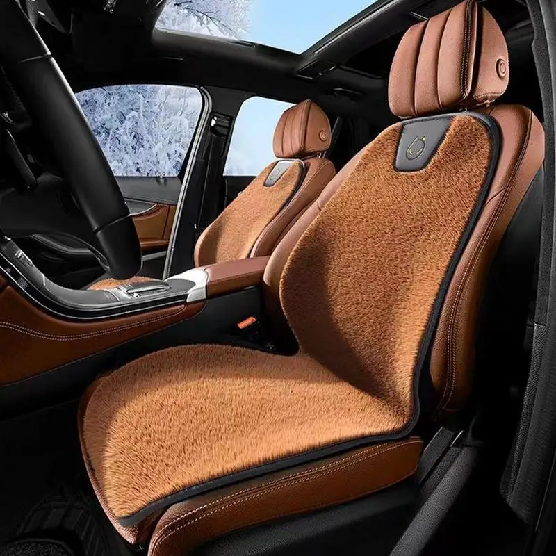 

12V Heated Car Seat Cushion Cover Seat Heater Warmer Winter Household Cushion cardriver heated seat cushion 1/2PCS