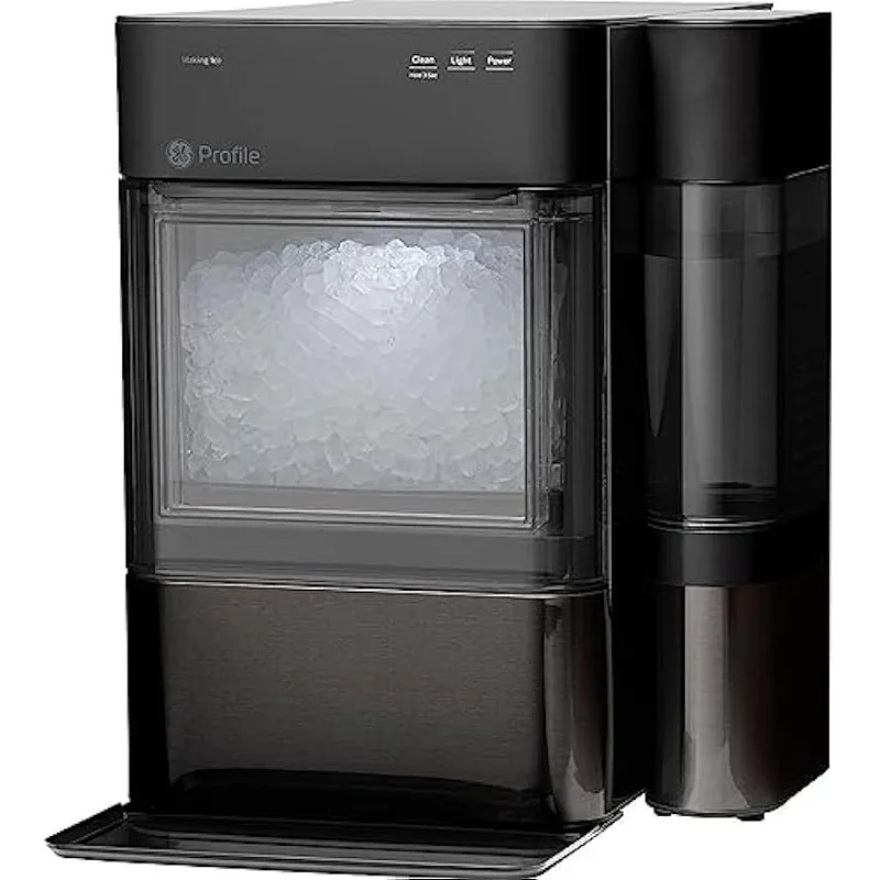 

GE Profile Opal 2.0 | Countertop Nugget Ice Maker with Side Tank | Ice Machine with WiFi Connectivity | Black Stainless