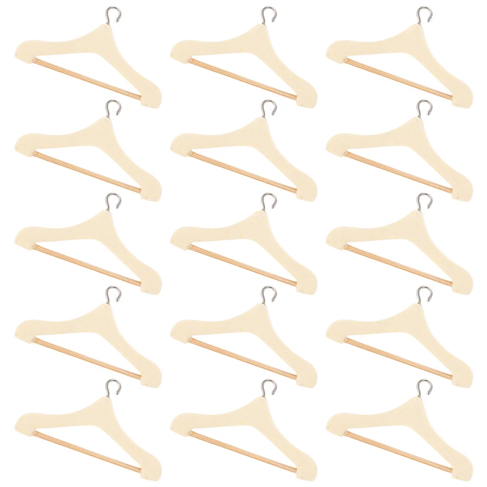 Baby Accessories Mini Simulation Hanger Clothing Hangers Hanging Clothes Miniatures