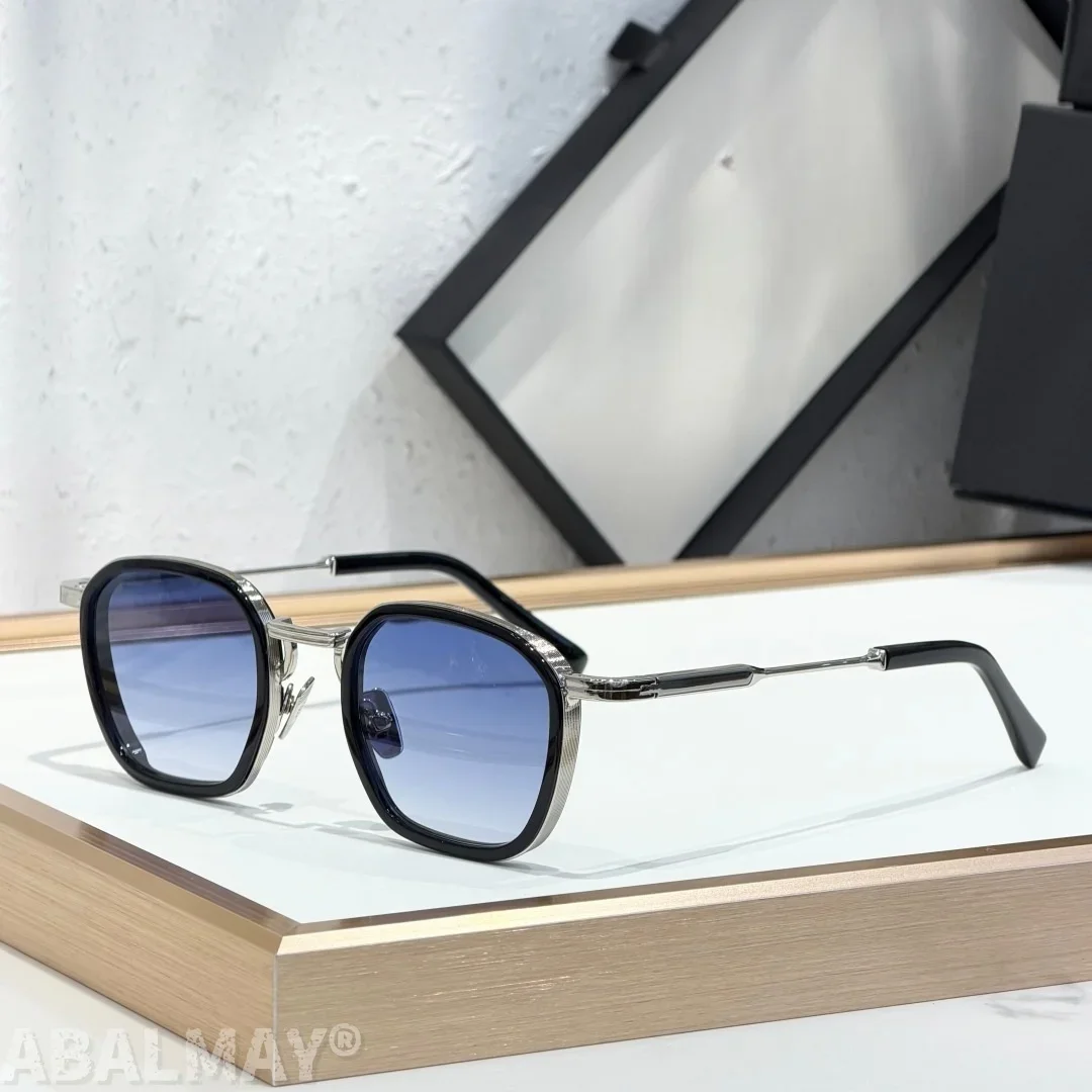 JD LEO SIZE 46-25 Top Quality Mens Sunglasses for Women Fashion Trend Luxury Acetate Titanium UV400 Designer Sunglasses Frame