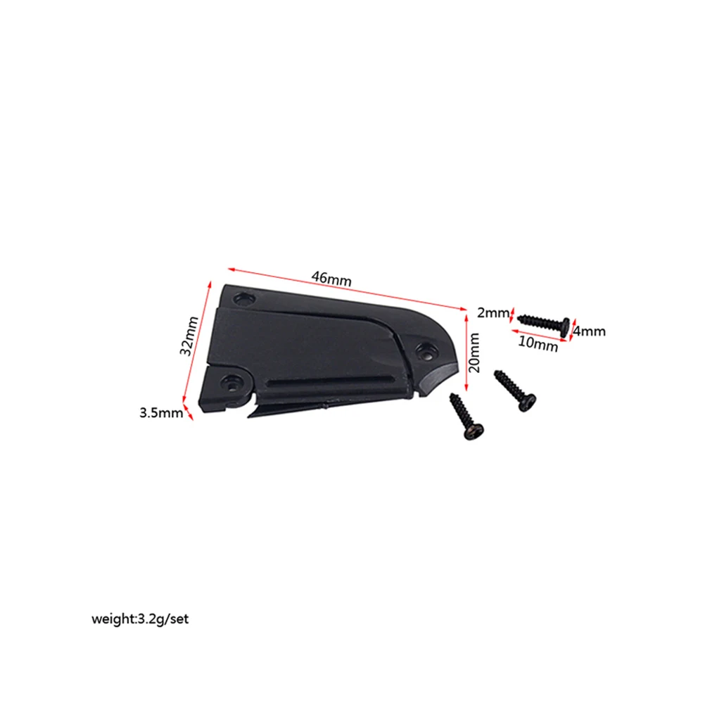 

Truss Rod Cover For Electric Guitar Bass 3 Holes Metal Replacement Part Black Iron Core Cover Durable Pickup Shield