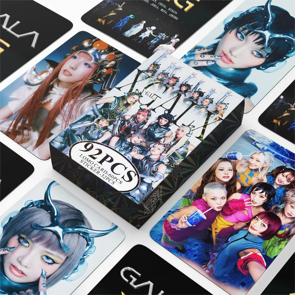 

92Pcs/Set LOMO card Girl XG New Album Lomo Cards CHISA JURIN COCONA HARVEY HINATA JURIA HD Printd Photocards Sticker Fans Gifts