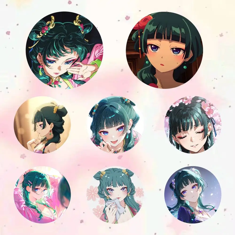 Anime The Apothecary Diaries Anime Cartoon Pins Backpack Shoes Jewelry Accessories Cosplay Handmade Badge