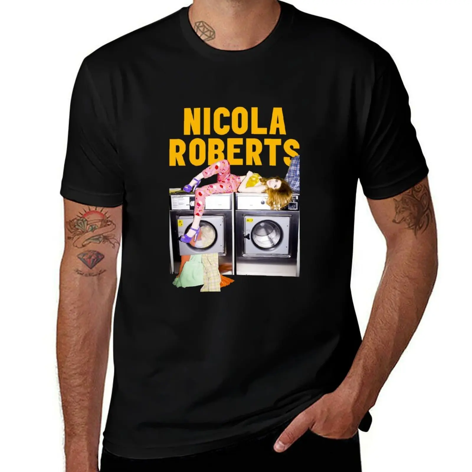 Nicola Roberts T-Shirt Sports Basic Short Sleeve T-Shirt