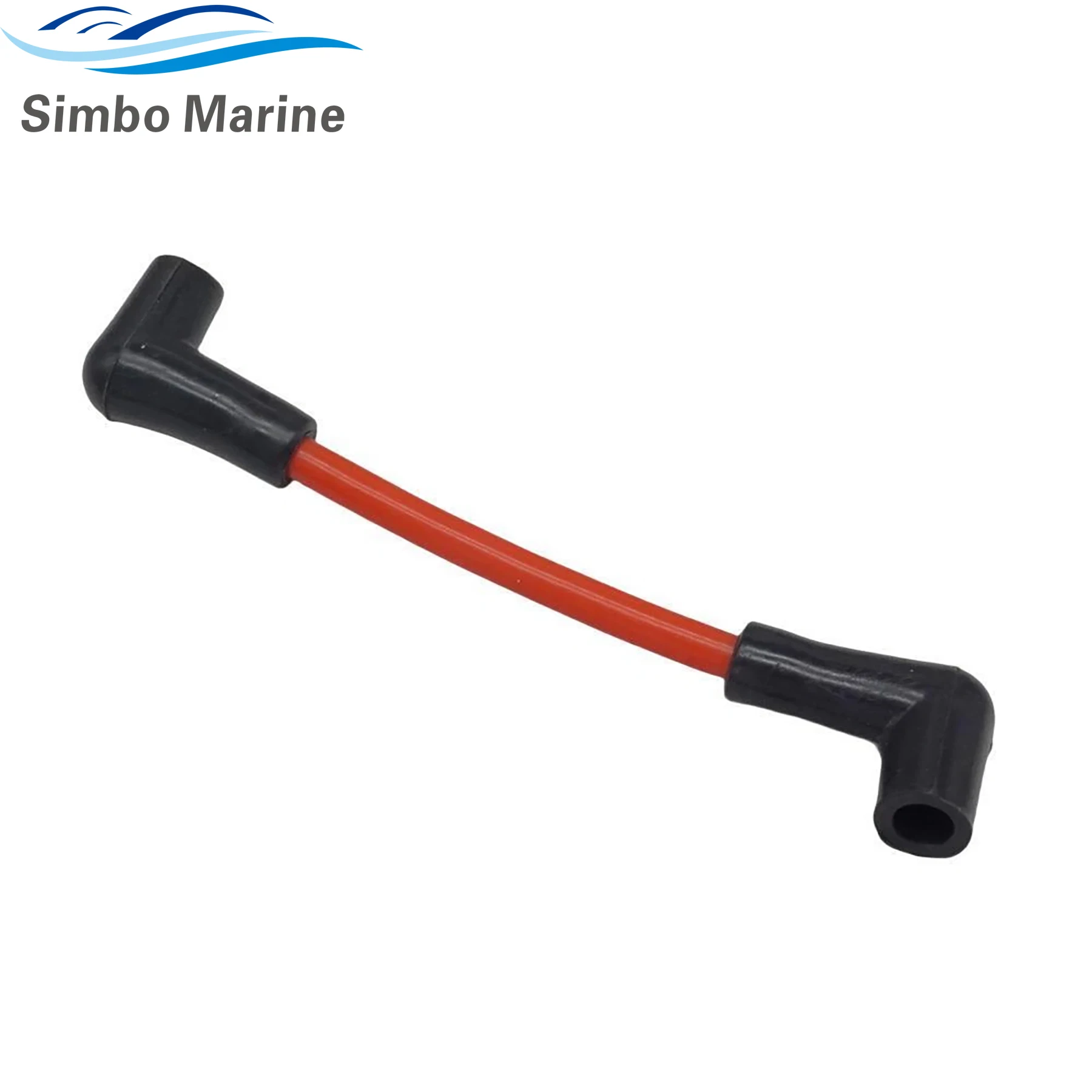 4 قطعة 4 بوصة شرارة التوصيل سلك استبدال لجونسون Evinrude 115 120 125 130 135 140 HP البحرية محرك خارجي 582134 582365