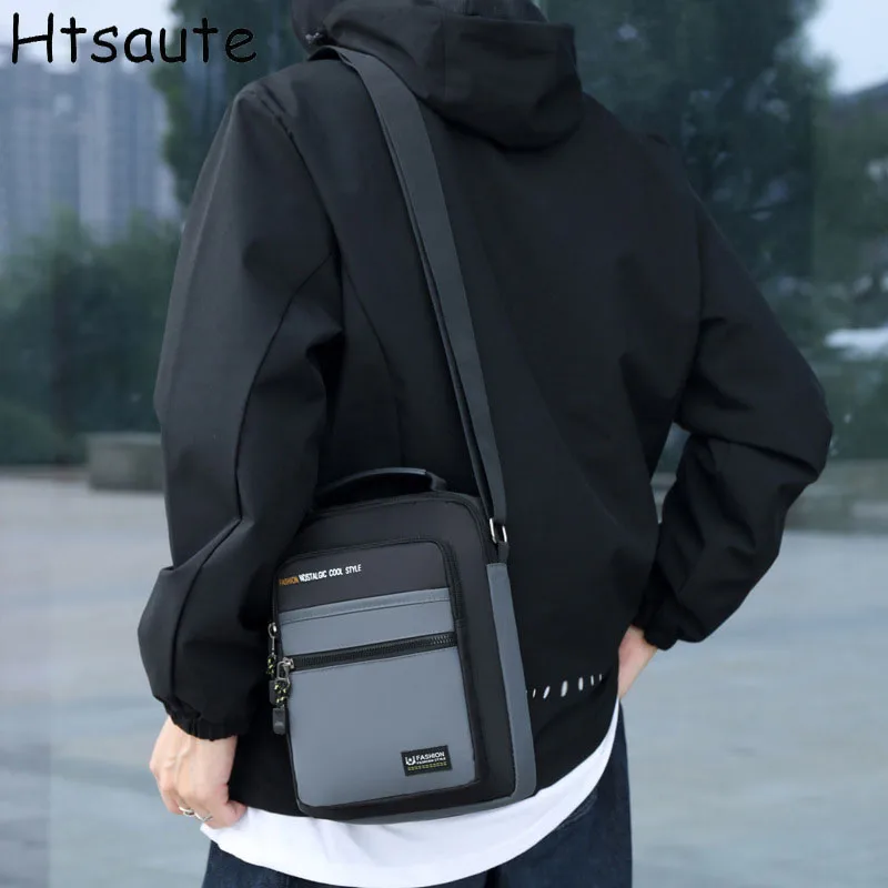 Trendy Men's Handbag Shoulder Bag Lightweight Oxford Men's Purse Crossbody Bag Fashion Stylish Men's Bag Messenger Bag SAC