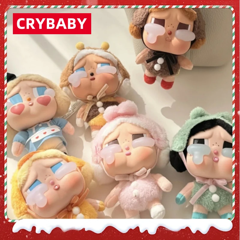 

New Genuine CRYBABY Crying Again Series Figures Blind Box Vinyl Face Doll Toy Crybaby Pendant Doll Bag Decor Keychain Gift