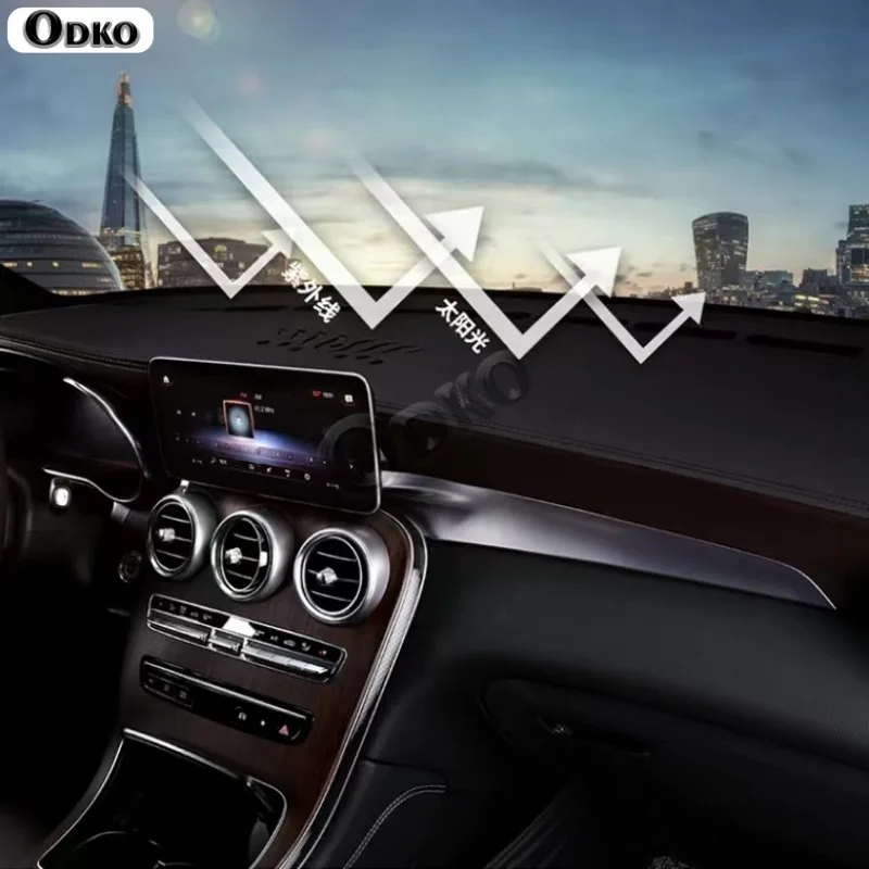 غطاء لوحة القيادة الداخلي للسيارة Volkswagen VW ID.4 CROZZ / ID.4 2020 2021 2022 السيارات داش حصيرة السجاد كيب الشمس الظل داشمات الوسادة ID4 #5