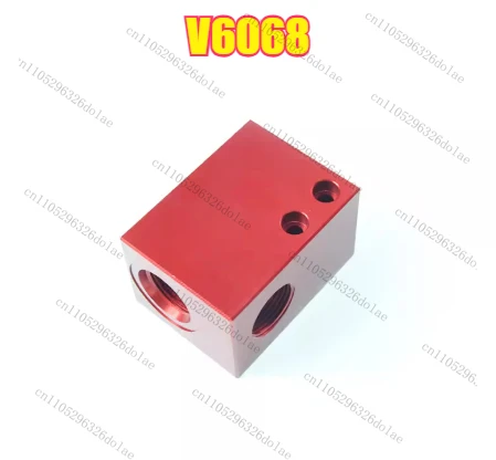1pcs Threaded Insert 12 Series Solenoid One-Way Throttle Relief Valve Oil Block V6068
