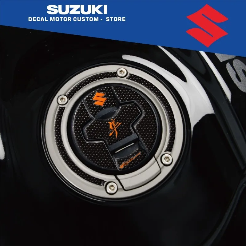 Motorcycle accessories 3D  fuel tank cover waterproof decorative protective stickers suitable for SUZUKI hayabusa gsxr1340 21-24