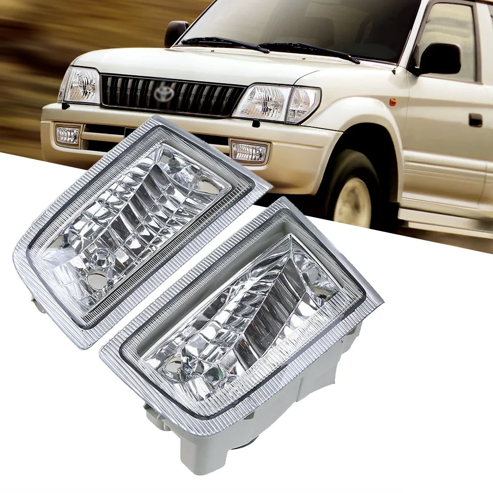 

Front Fog Lamp Housing Cover for Toyota Land Cruiser Prado J90 1996 1997 1998 1999 2000 2001 2002 2003 Car Indicator Accessories