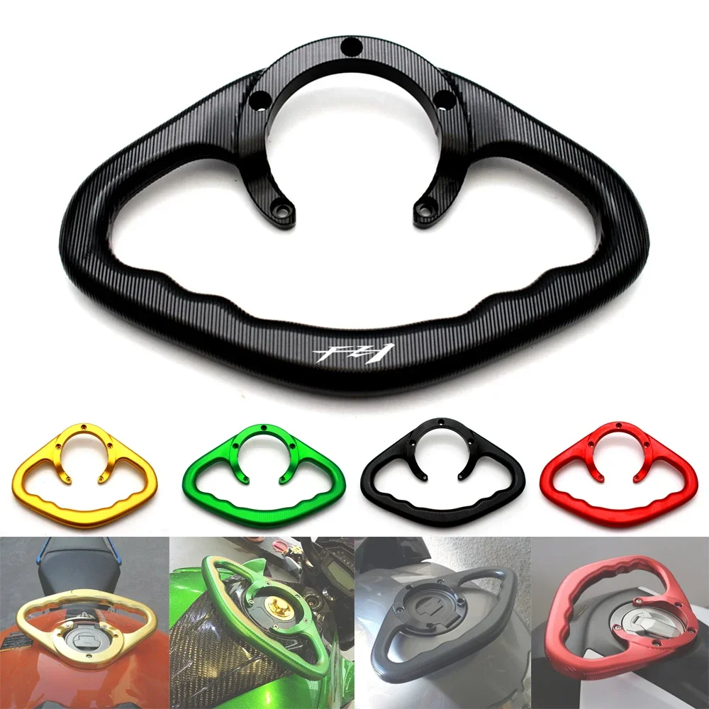 

For YAMAHA FZ1 FZ1S FZ1N 2006-2013 CNC Motorcycle Passenger Handgrips Hand Grip Tank Grab Bar Handles Armres