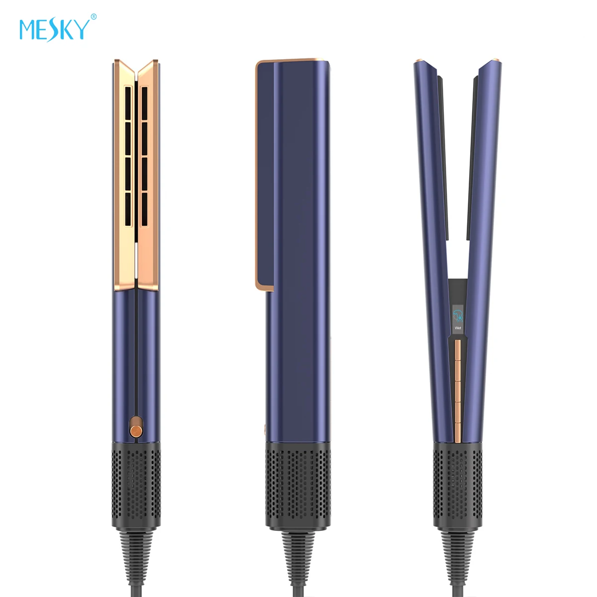 

Умный стайлер Smart Library Multi Styler 2-в-1: фен-щетка для влажных и сухих волос, выпрямитель для волос с воздушным потоком, фен-щетка, утюжок для выпрямления волос