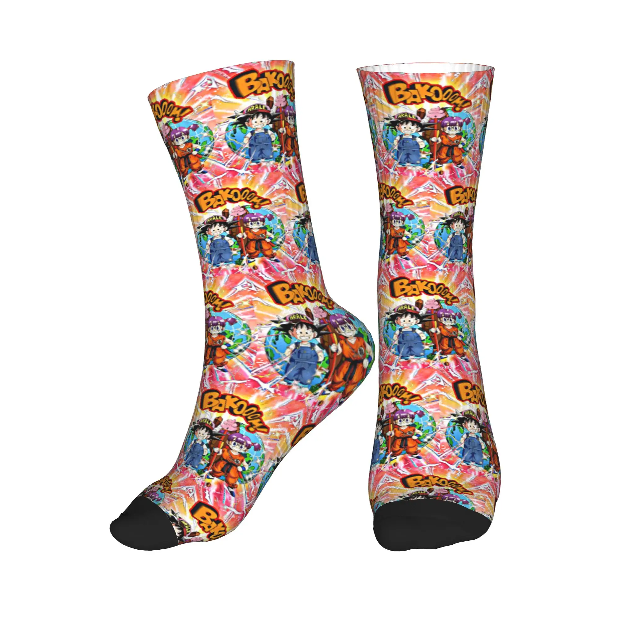 

Носки All Seasons Arale Dr.Slump Anime Sport средней длины, впитывающие пот, носки в стиле хип-хоп для мужчин и женщин