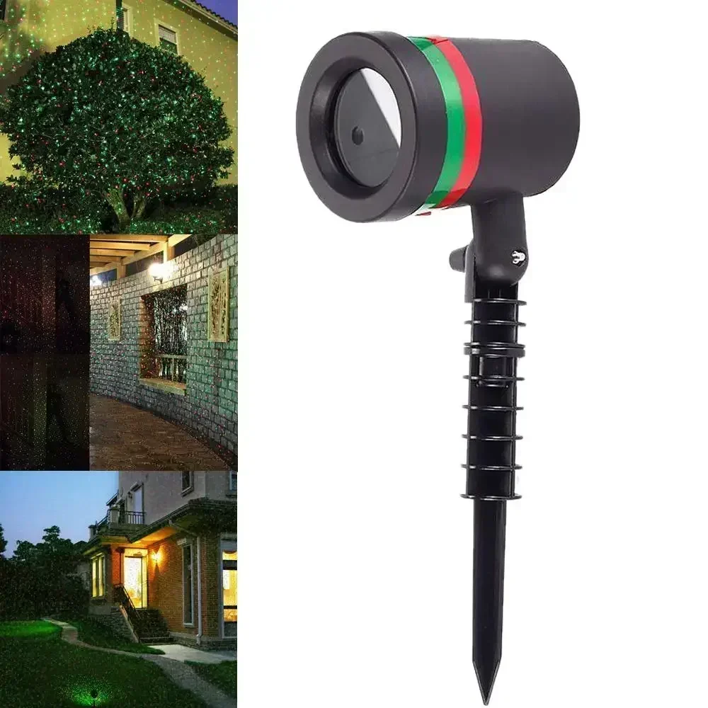 Outdoor Waterproof LED Stage Light Garden Tree Moving Laser Projector Christmas Party Home Decoration Effect Lamp