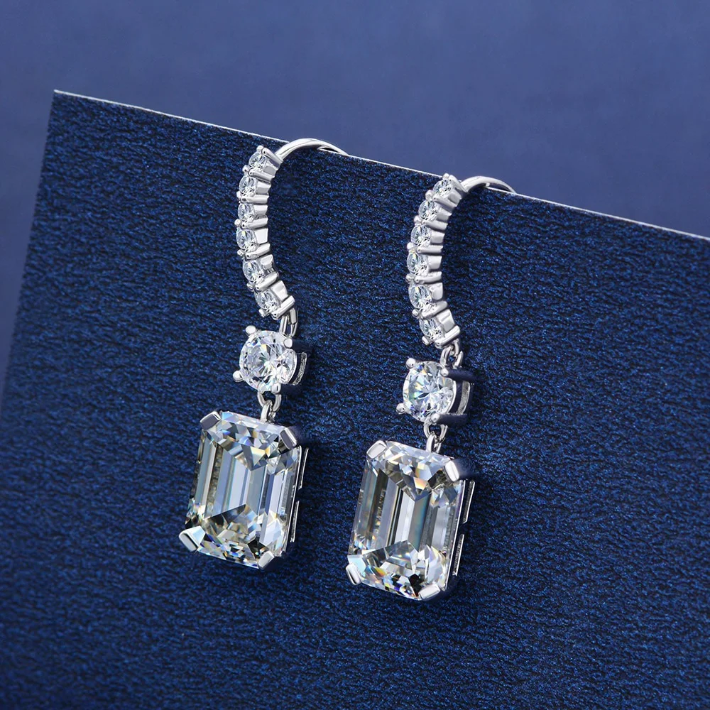 

New hot selling high-quality classic 2024 new women's brand jewelry S925 silver luxury earrings earrings party wedding