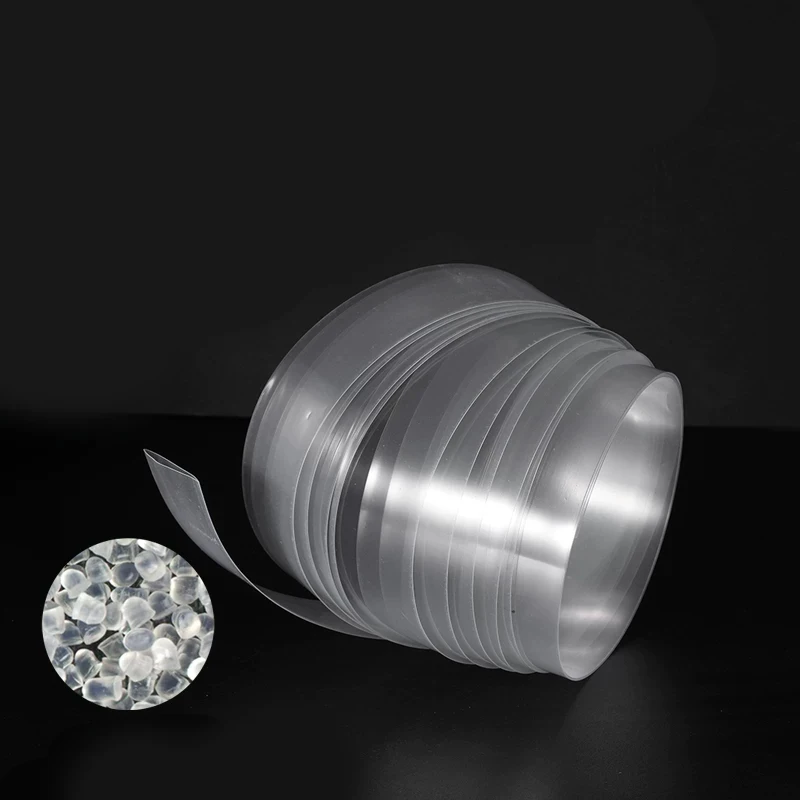 1m Transparent PVC Heat Shrink Wrap Tube Battery Wrap Heat Shrink Tubing for 18650 21700 26650 Lithium Battery DIY Pack LED Pins
