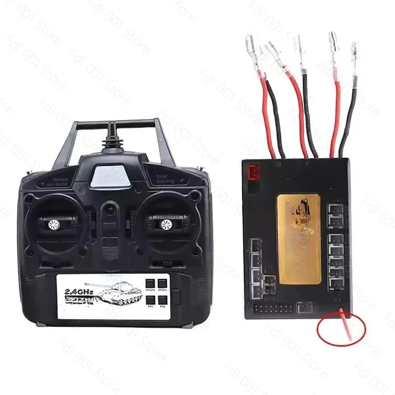 Tank Accessories Version 7.0 Control System: 2.4G Remote Control, 7.1 Motherboard Multifunctional Receiver: Dual-stream Combat