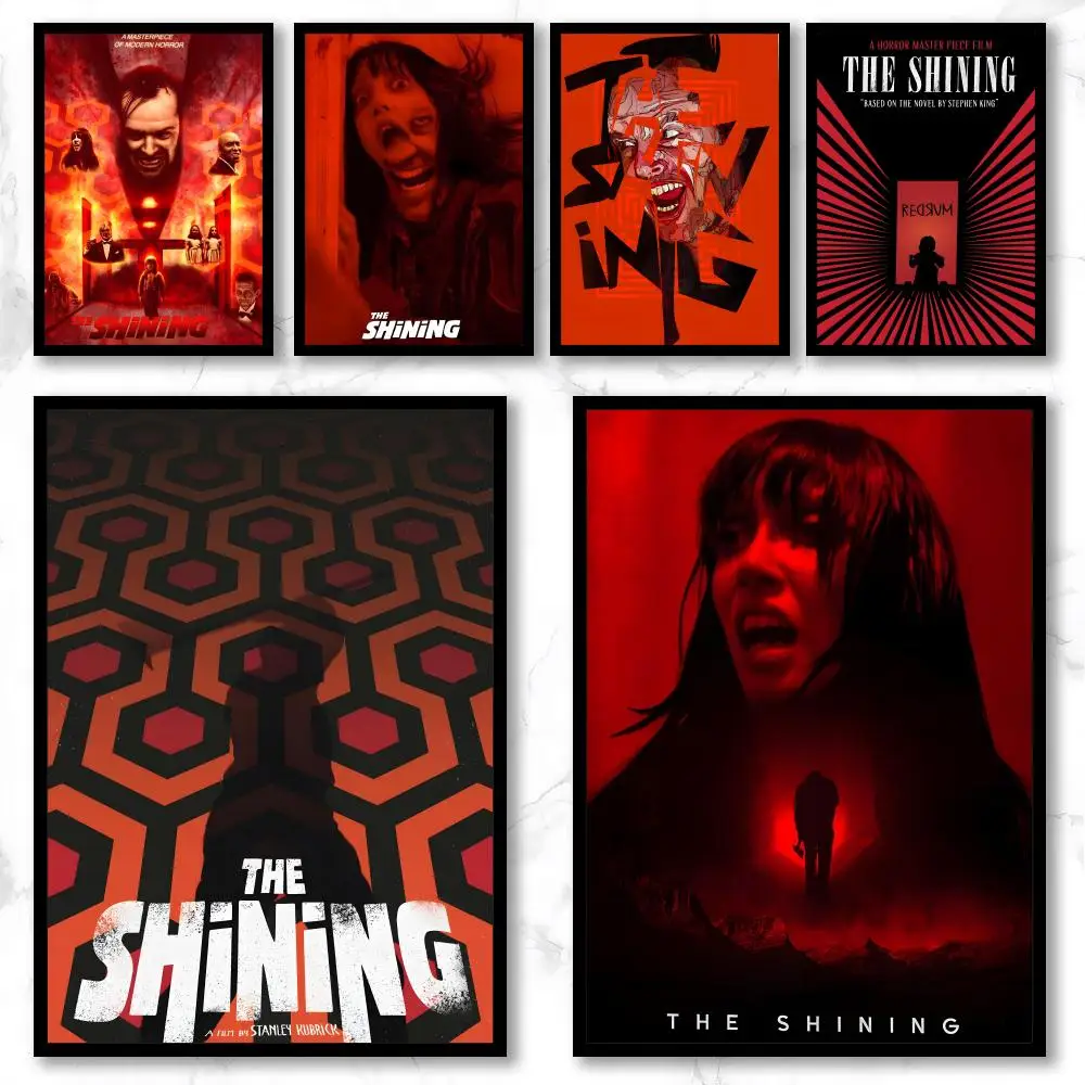 Movie T-The Shining Poster Graffiti Art Posters, Chic Wall Decor for Home, Studio, Office & Coffee Shop
