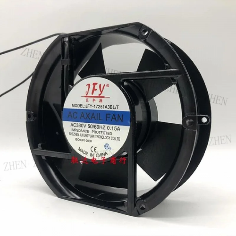 Y for JFY JFY-17251A3BL/T AC380V 0.15A 17cm Cooling Fan