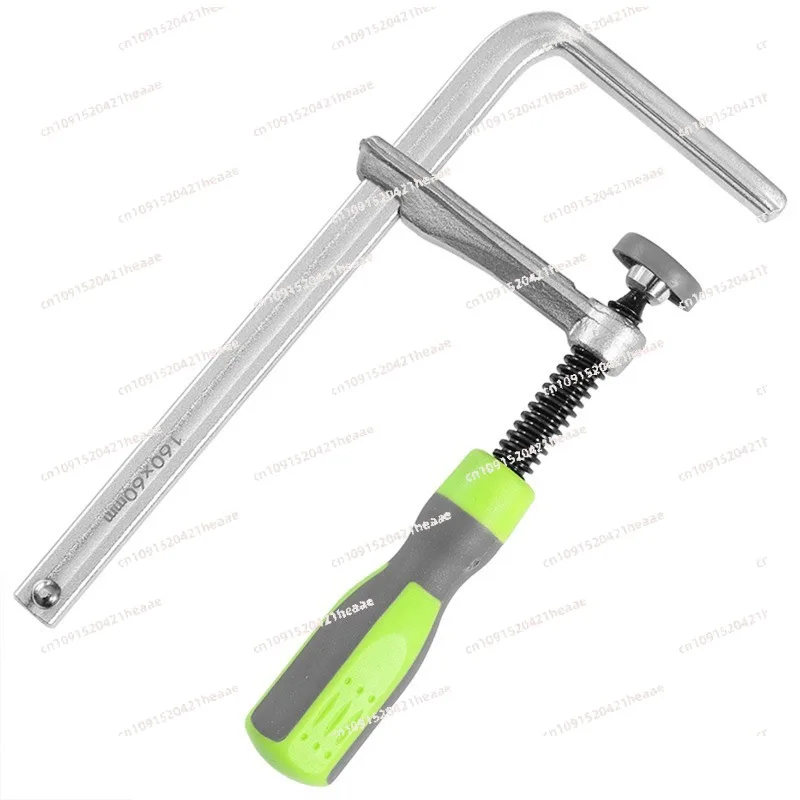 Suitable for with Plastic Handle Screw Action Arm Woodworking  Table Track Saw Rails Guide Rail Woodworking Clamps 1Pc 120/300mm