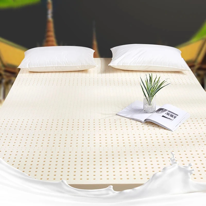 White Latex Mattress Natural Rubber Pure Mattress Minimalist Luxury Unique Creative Matelas  Bedroom Modern Furniture