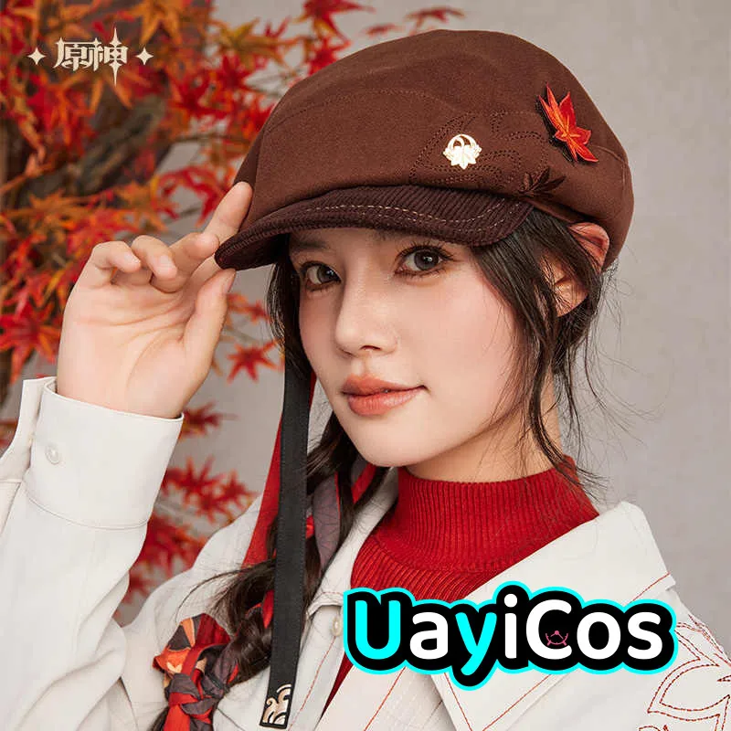 Kaedehara Kazuha Hat Official Genshin Impact Cloud Hat For Women Men Cap Casual Winter Accessories Game Anime Toy For Kids Gift