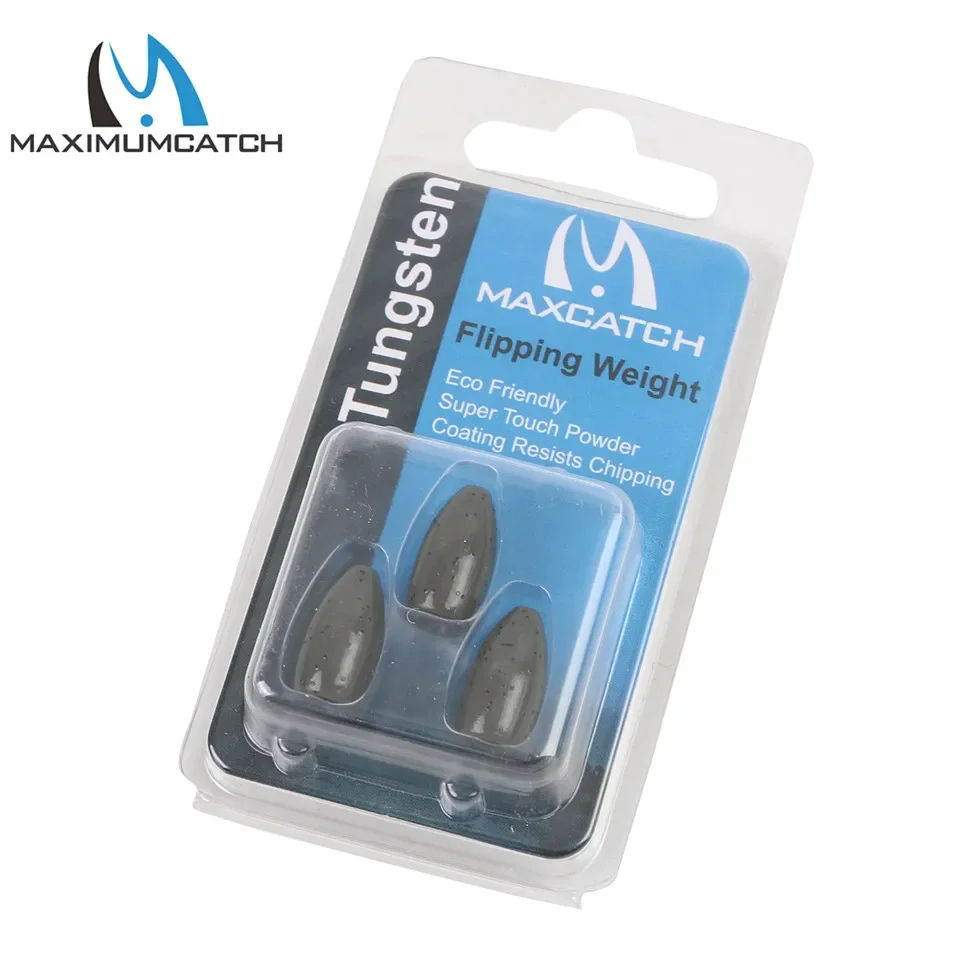 Maximumcatch Tungsten Bullet Gewichtsblei für Texas Rig, Bassköder, Wurm und Softplastik-Angelköder – Detail 16
