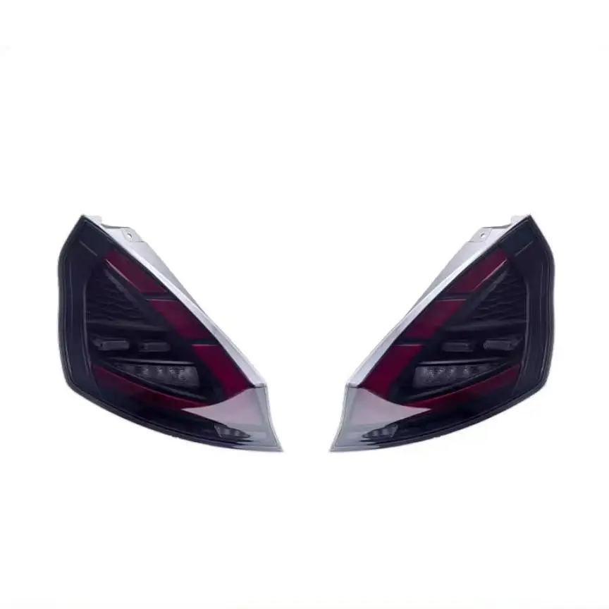 

DK Motion Hot Sale Tail Lamp For Ford Fiesta 2009-2014Brake Fog Light Reverse Turn Signal Animated Red Car Parts LED Tail Lamp