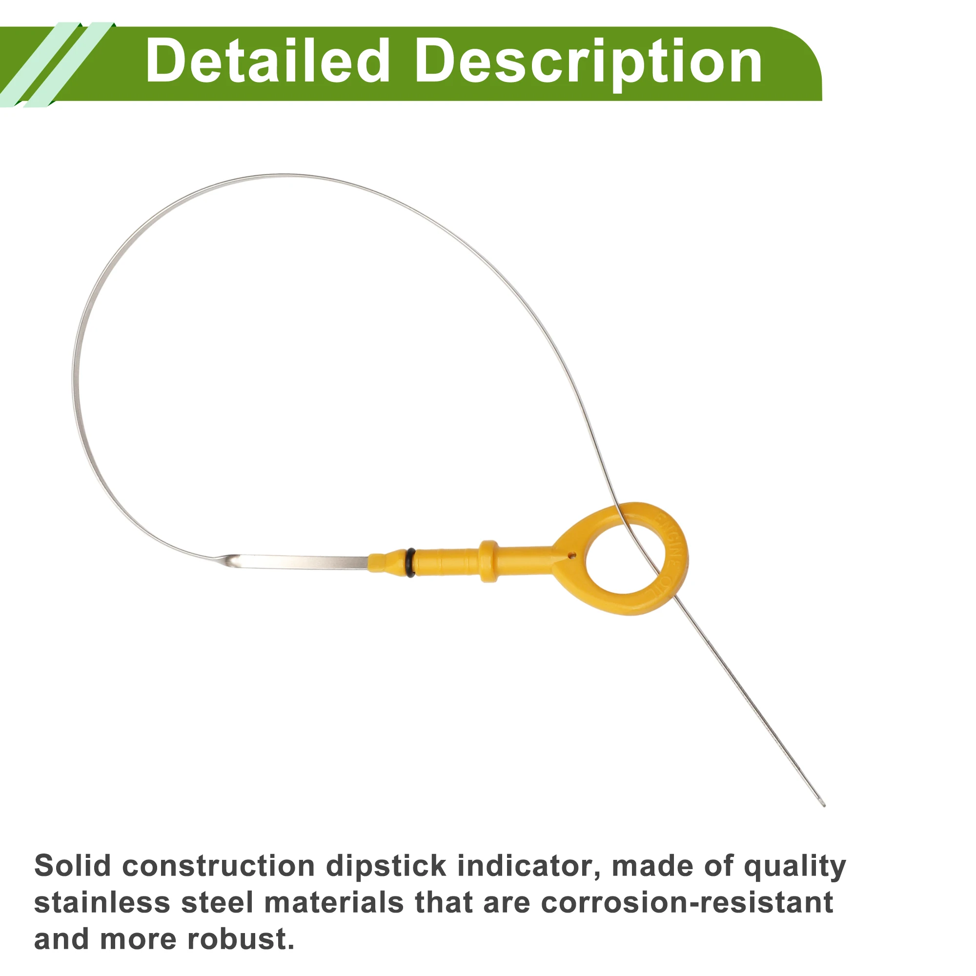 UXCELL مقياس زيت المحرك رقم 1530121030 لتويوتا لـ Scion xA 2004-2006 4 Cyl 1.5L