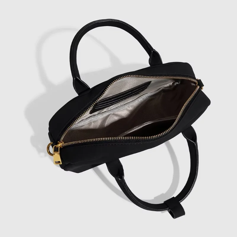 2025 Autumn Winter New Camel Color With Strap Crossbody Bag High-end Vintage Frosted Boston Bag Double Handle Square Bag
