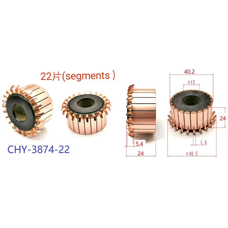 40.2*15*24*22p Rectifier Reverser Copper Head Chy-3874-22