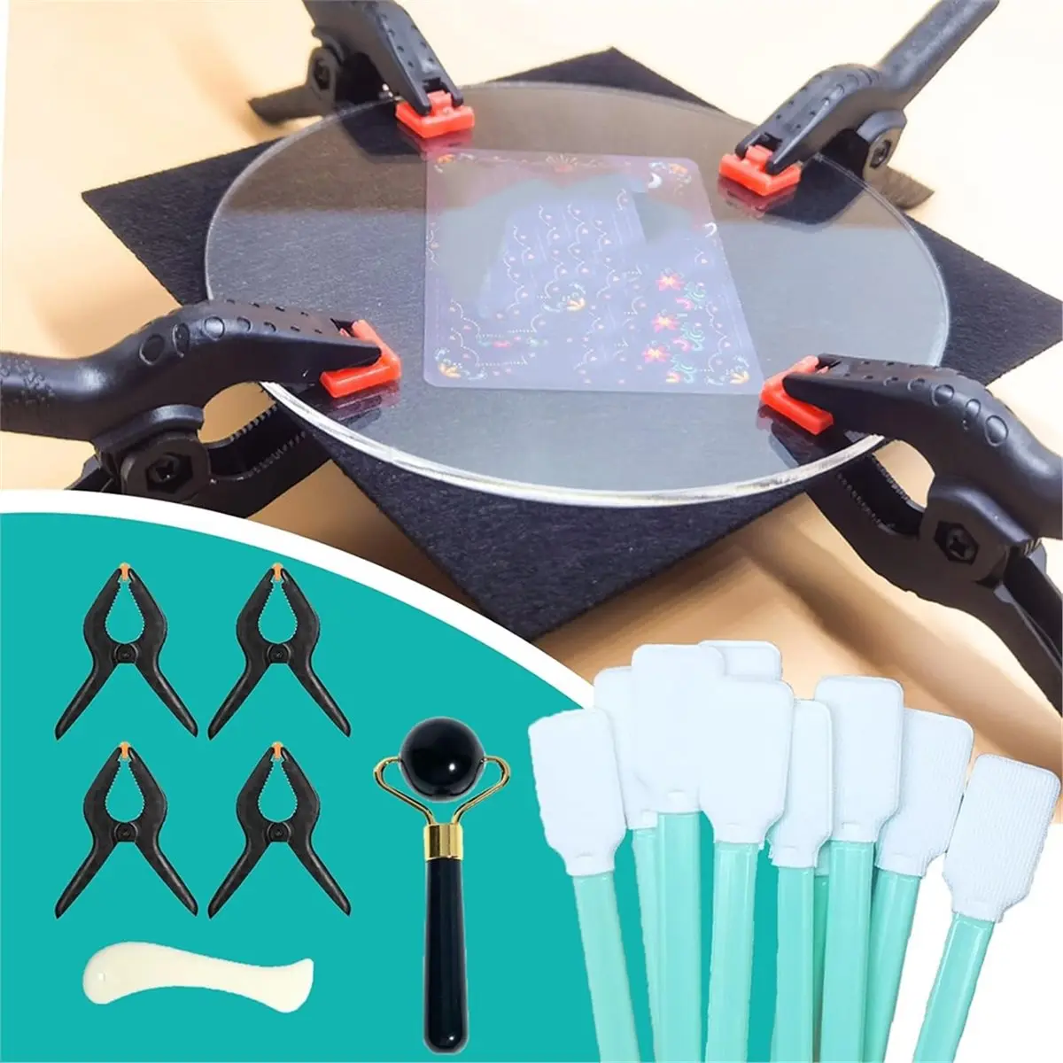 618 Mega Sale 28-Piece Trading Card Cleaning Kit for Sports and Collectible Cards Care Card Repair & Protection Accessory Pack