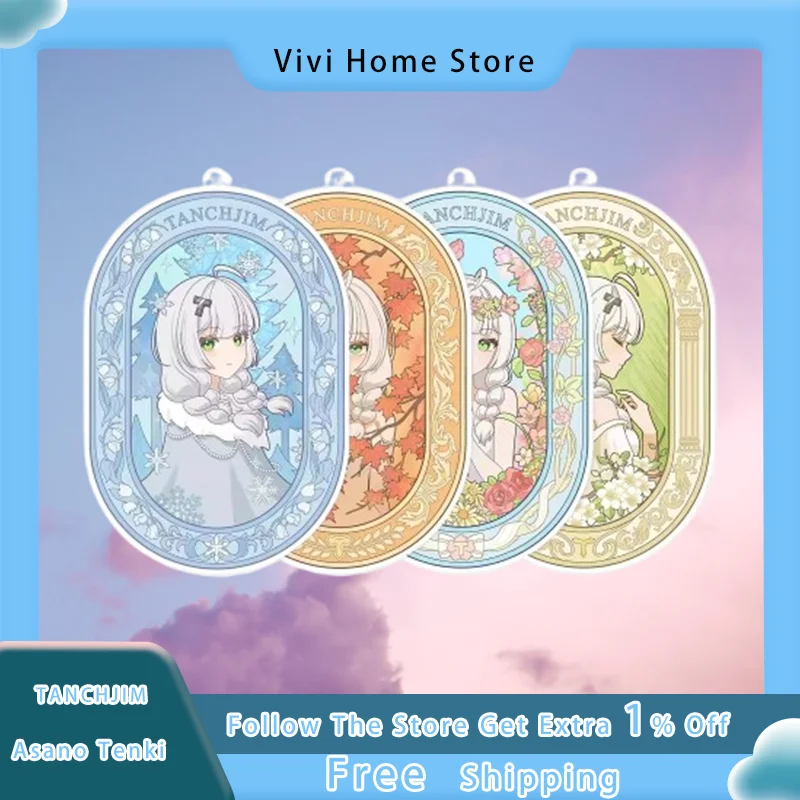 TANCHJIM Asano Tenki بطاقات البخور ذات الطابع الموسمي والأقراص المعطرة للربيع والصيف والخريف والشتاء الملحقات الإلكترونية