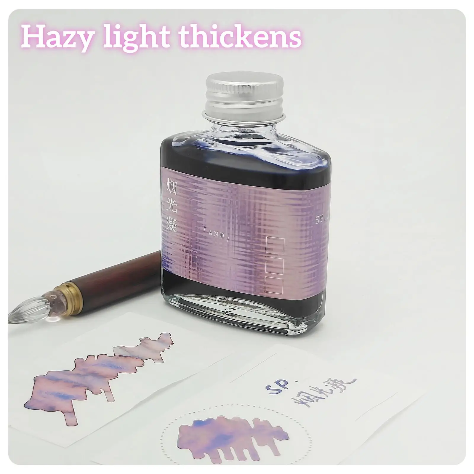 

Zerkon's Ink SP 1 Hazy Light Thickens, Hand Account Pen Shading Ink