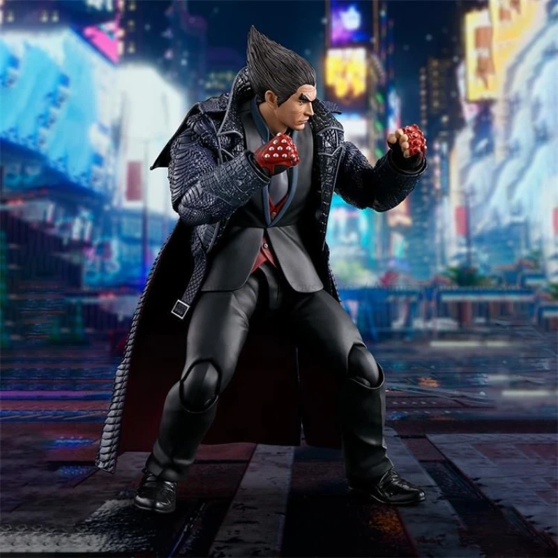 In Stock Original Bandai S.H.Figuarts SHF Tekken 8 Mishima Kazuya Animation Action Figure Toy Gift Model Collection Hobby WY