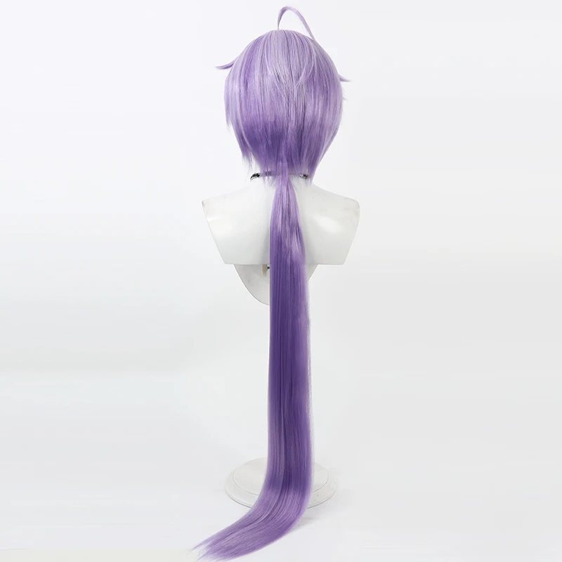 Neue Ankunft Kuya Synthetische Perücke Spiel Lila Lange Cosplay Anime Perücke Hitzebeständige Haar Halloween Party Frau Perücken + Kostenlose Perücke Kappe