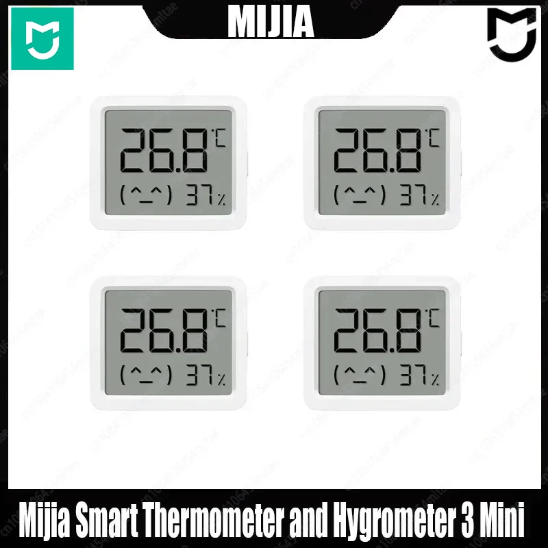 MIJIA Electronic Thermometer and Hygrometer 3mini Mijia Home Bedroom Smart Detection Meter Humidity Meter Thermometer
