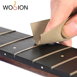 Wosion    Guitar sandpaper, gasket. Fret polishing sandpaper, acoustic guitar, electric guitar restoration fret polishing tool.