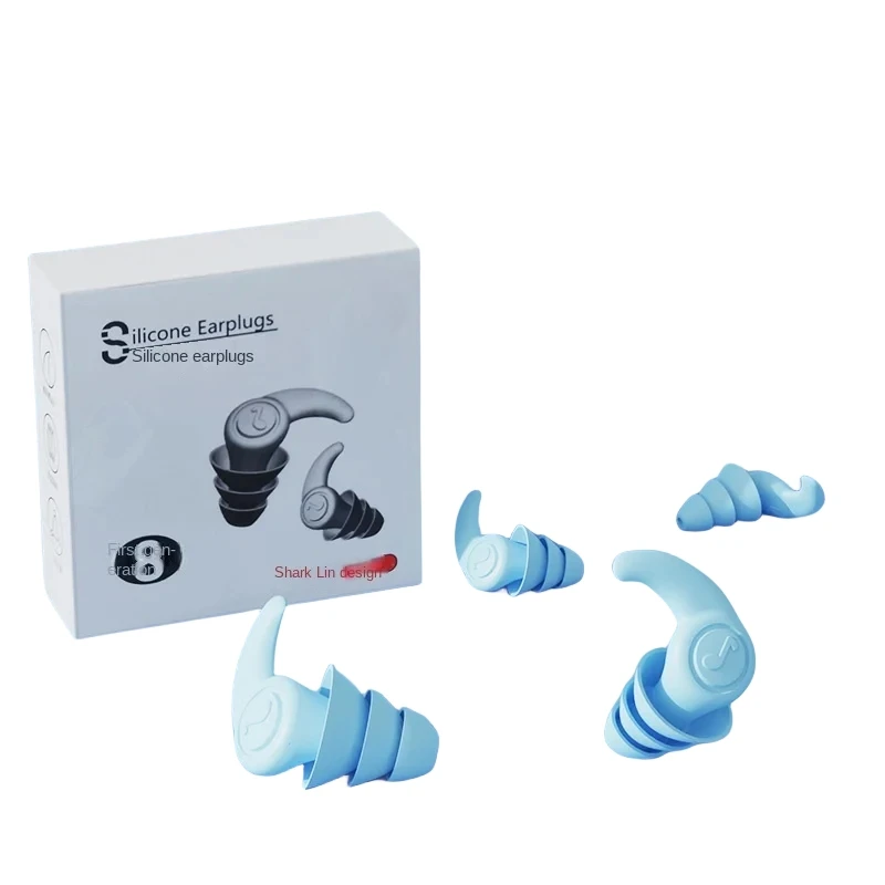 

Soundproof Earplugs For Sleeping Soft Silicone Ear Muffs Noise Protection Travel Reusable Protection Sound Blocking ear plugs