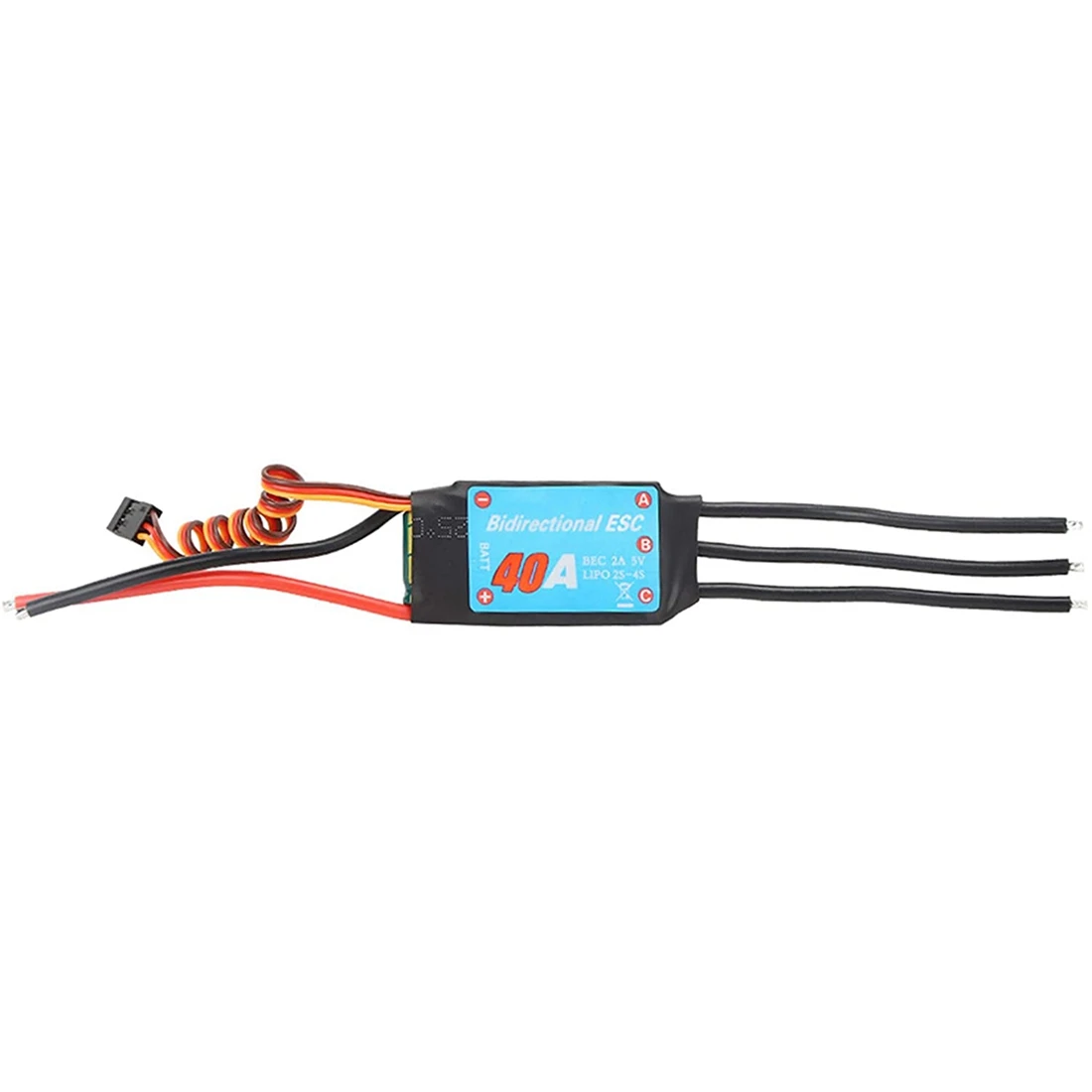 

BCVB3-Bidirectional ESC 40A brushless ESC for Remote Control Ship(40A)