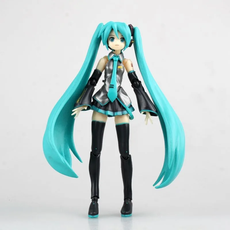 

Animation Two Dimensional Virtual Singer Figma 014 Hatsune Figure Miku Miku Face Changing Joints Movable Model in Stock