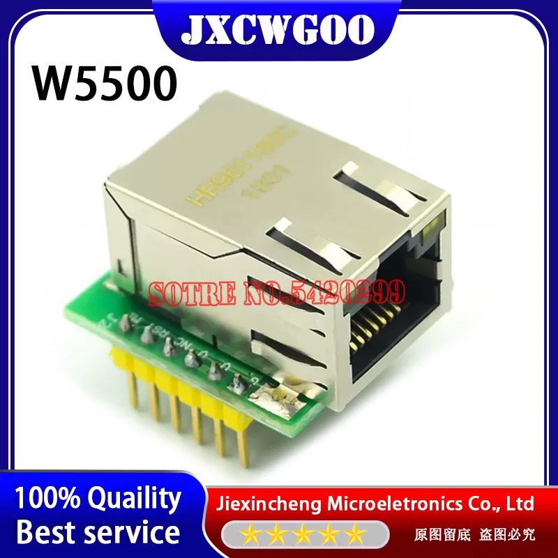 Módulo Ethernet TCP/IP, Compatível com Interface de Rede WIZ820IO, W5500