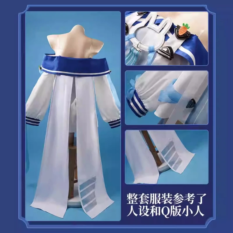Game Azur Lane USS Laffey II Cosplay Costume Fashion Dress Uniform Female Bunny Role Play Clothing Halloween Party Outfit Stock - Image 3
