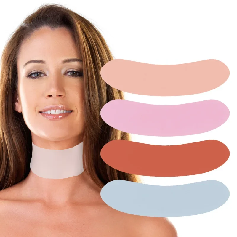 على شكل حرف V شد الوجه التصحيح الرقبة التجاعيد وسادة الجلد تشديد الانكماش الذقن تشكيل الشريط غير مرئية إزالة التصحيح أداة العناية بالبشرة #1